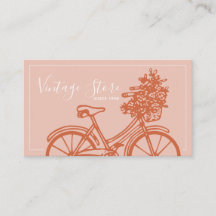 Fleurs de bicyclettes en terre cuite Vintage Paste