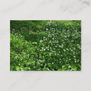 Carte De Visite Fleurs de bois