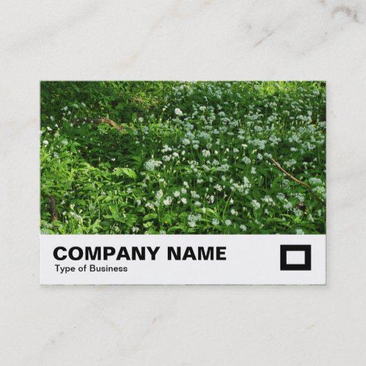 Carte De Visite Fleurs de bois (Devant)