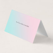 Carte De Visite Fleurs de cerisier (Dos)