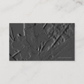 Carte De Visite Fleurs de cerisier/Graver en refief-Comme la photo (Dos)
