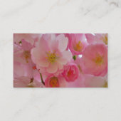 Carte De Visite Fleurs de cerisiers (Dos)