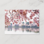 Carte De Visite Fleurs de cerisiers (Devant)