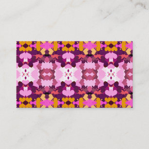 CARTE DE VISITE FLEURS DE JARDIN