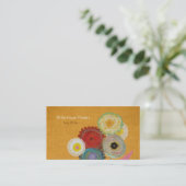 Carte De Visite Fleurs de la Maison Blanche (Debout devant)