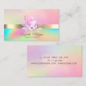 Carte De Visite Fleurs de mélange de gâteaux professionnels boulan (Devant / Derrière)