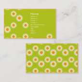 Carte De Visite Fleurs de mur (Devant / Derrière)