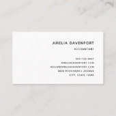 Carte De Visite Fleurs de printemps colorées Motif (Dos)