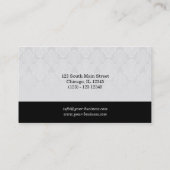 Carte De Visite Fleurs de tourbillon (Dos)