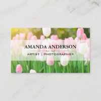 Fleurs de tulipes roses | Photographe | Artiste
