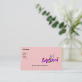 Carte De Visite Fleurs de Verseau (Debout devant)