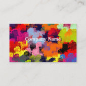 CARTE DE VISITE FLEURS D'ÉTÉ (Devant)