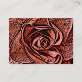 CARTE DE VISITE FLEURS DU JARDIN DE PAYS (Devant)