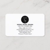 Carte De Visite *~* Fleurs en bois désorganisées Pastel AP49 (Dos)