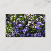 Carte De Visite Fleurs et bois (Dos)