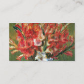 Carte De Visite Fleurs et fruits de Renoir (Dos)