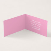 Carte De Visite Fleurs Et Papillons Oeuvre D'Art (Intérieur)