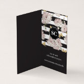 Carte De Visite Fleurs et papillons | Réparti (Intérieur)