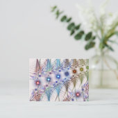 Carte De Visite Fleurs Ferns'N Abstraites (Debout devant)