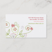 Carte De Visite Fleurs Fleurs Fleurs Fleurs Fleurs Fleurs Fleurs F (Dos)