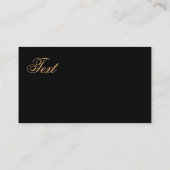 Carte De Visite Fleurs florales abstraites sans couture couleur no (Dos)