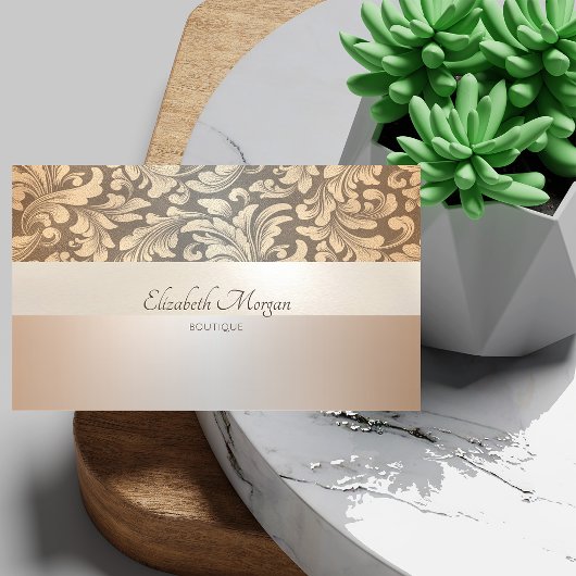 Carte De Visite Fleurs florales professionnelles