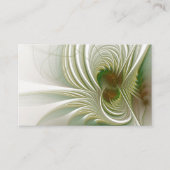 Carte De Visite Fleurs imaginaires fractales douces et tendres (Devant)