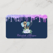 Carte De Visite Fleurs Lecteurs Boulangerie Outils à main (Devant)