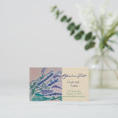 Carte De Visite Fleurs sauvages (Debout devant)