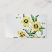 Carte De Visite Fleurs vintages (Dos)