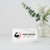 Carte De Visite Flexion du bras | Logo Fitness (Debout devant)
