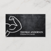 Carte De Visite Flexion du bras | Santé (Devant)