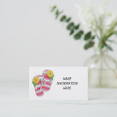 CARTE DE VISITE FLIP FLOTS (Debout devant)