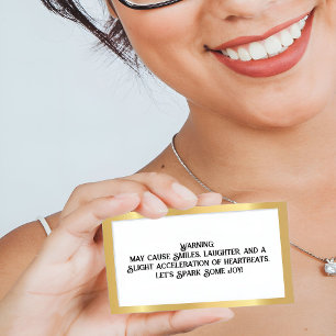 Carte De Visite Flirtant