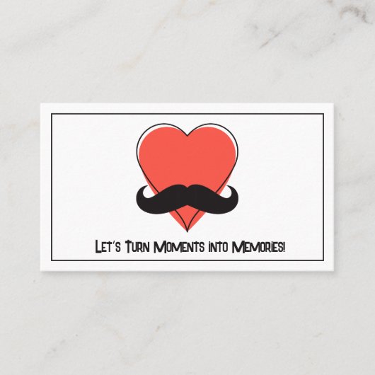 Carte De Visite Flirter QR (Devant)