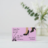 Carte de visite Flirty de talons (Debout devant)