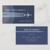 Carte De Visite Flly Away (Devant / Derrière)