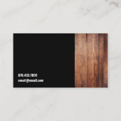 Carte De Visite Flooring Company (Dos)