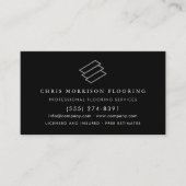 Carte De Visite Flooring Installation QR Code (Devant)