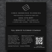 Carte De Visite Flooring Installation QR Code