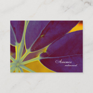Carte De Visite floral