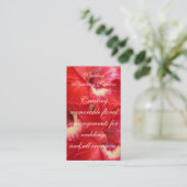 Carte De Visite Floral (Debout devant)