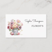 Carte De Visite Floral (Devant)