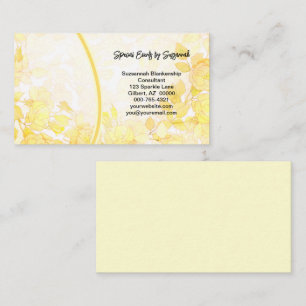 Carte De Visite floral