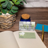 Carte De Visite Floral