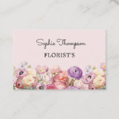 Carte De Visite Floral (Devant)