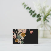 Carte de visite floral (Debout devant)