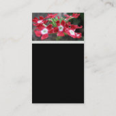 Carte de visite floral (Dos)