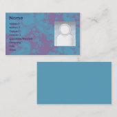 Carte De Visite Floral - Affaires (Devant / Derrière)