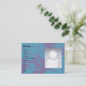Carte De Visite Floral - Chubby (Debout devant)